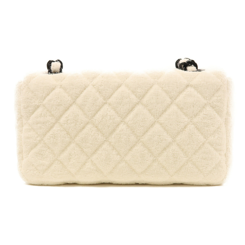 CHANEL 帆布Chain Shoulder Bag肩背袋-1