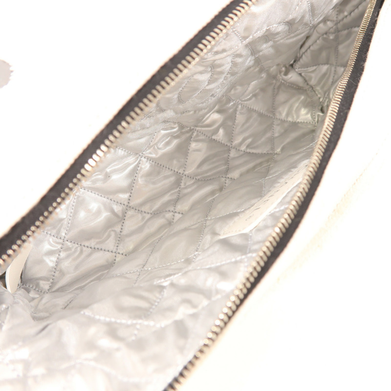 CHANEL 帆布Chain Shoulder Bag肩背袋-9