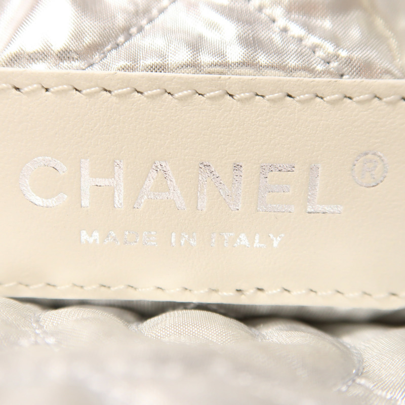 CHANEL 帆布Chain Shoulder Bag肩背袋-10