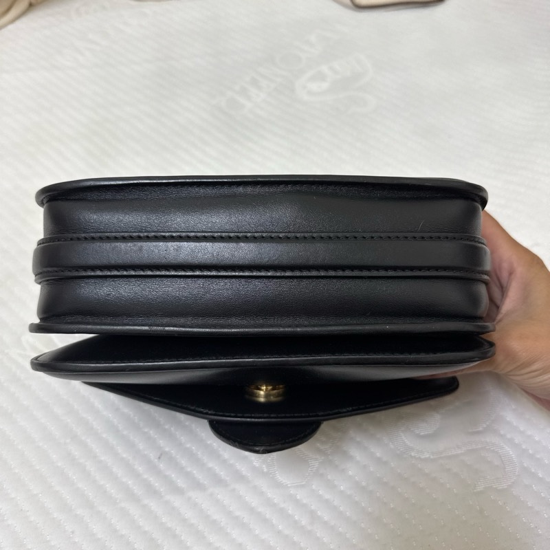 Lν 路易尉登 M55948 Pont 9 黑色皮革 肩背包 斜背包 斜挎包 手袋-5