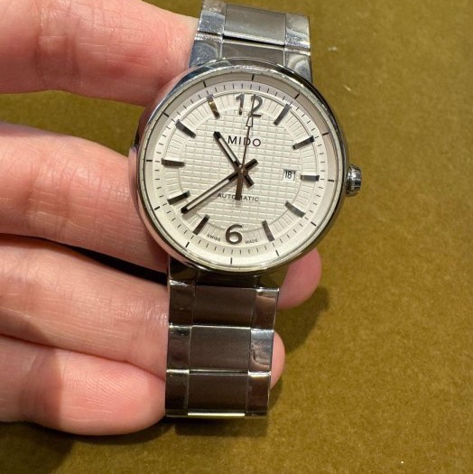 MIDO 美度 官方授權 Great Wall 長城系列機械腕錶-白/32mm （女錶）-1