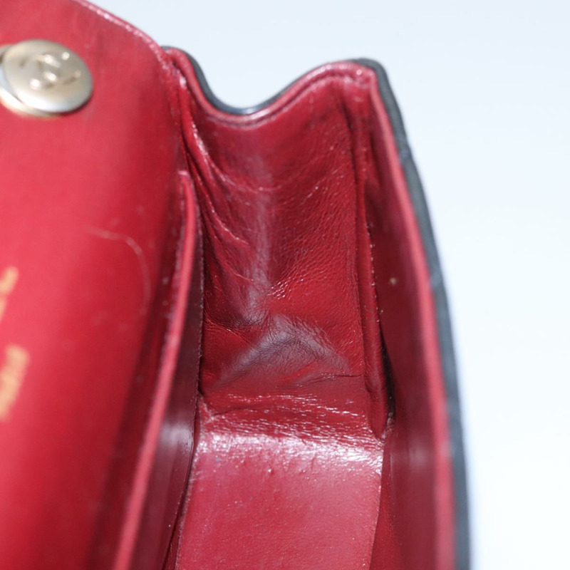 【日本直送】香奈兒鏈絎縫單肩包小羊皮黑金 CC 正品 PP133-18