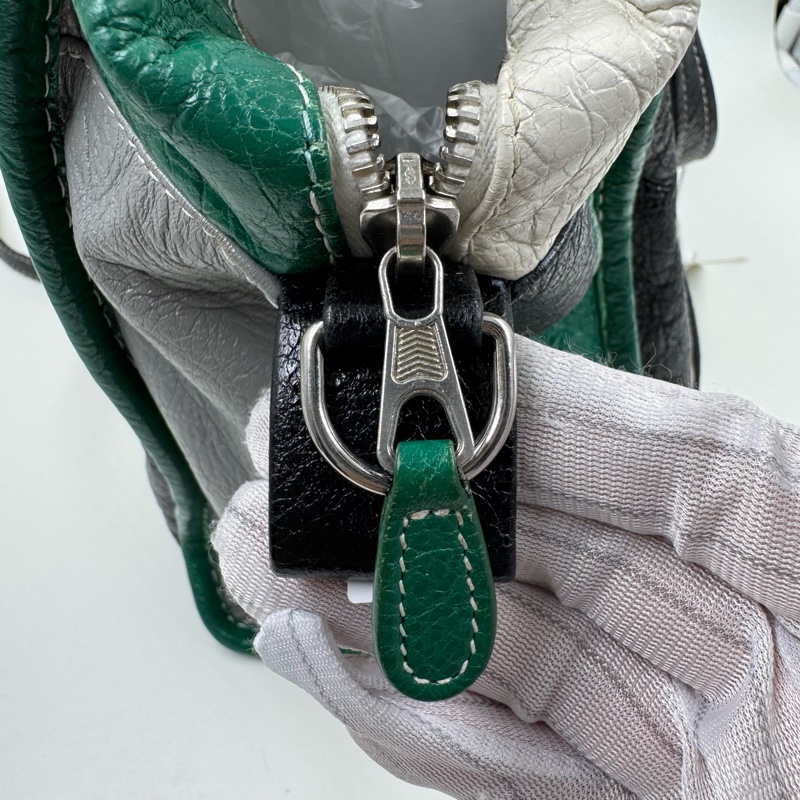 Balenciaga / 巴黎世家 條紋手提袋-4