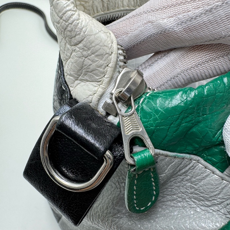 Balenciaga / 巴黎世家 條紋手提袋-5