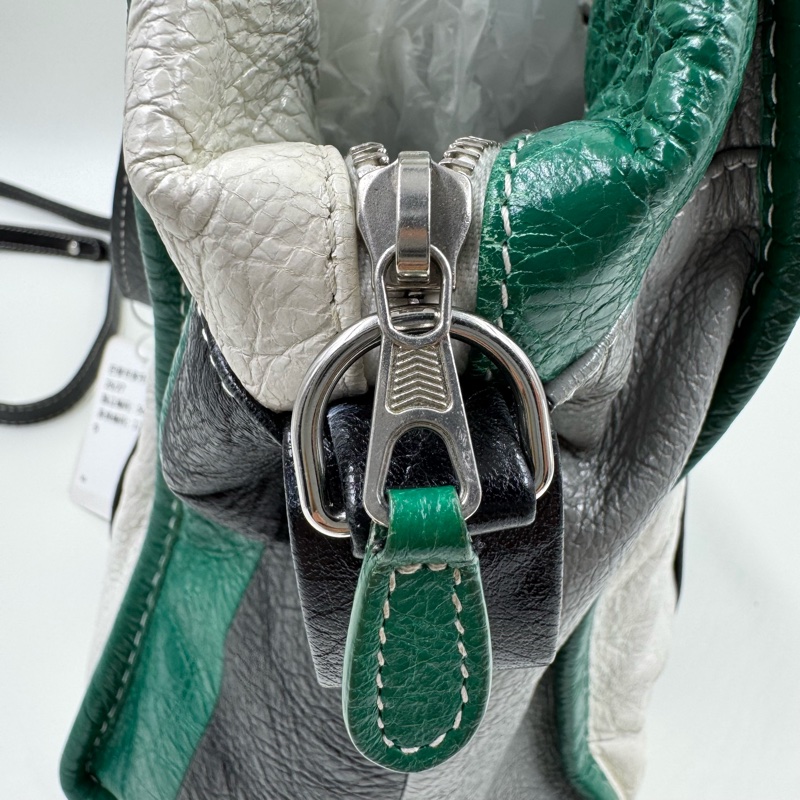 Balenciaga / 巴黎世家 條紋手提袋-7