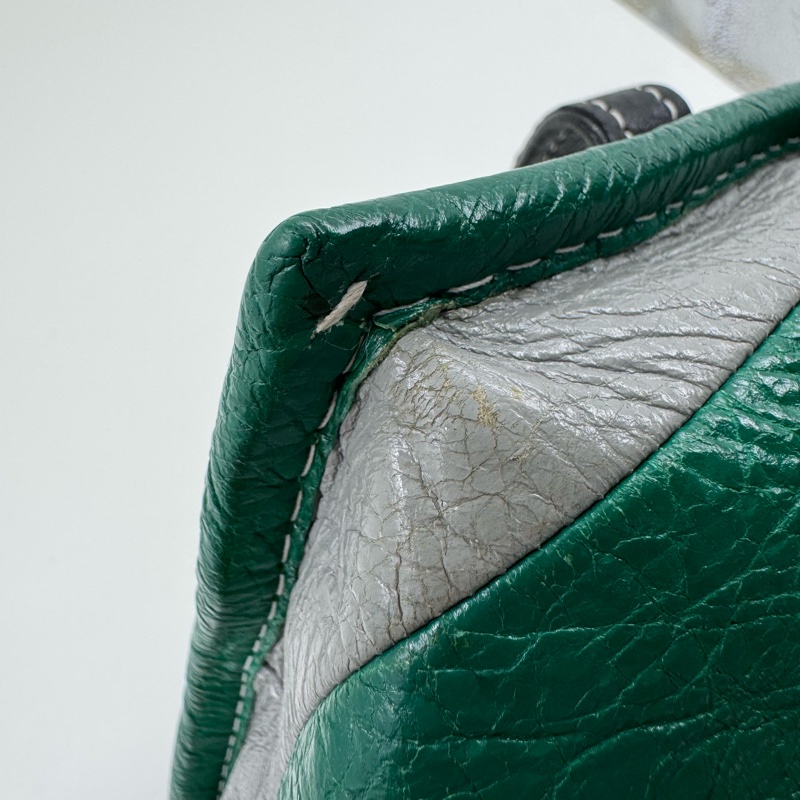 Balenciaga / 巴黎世家 條紋手提袋-15