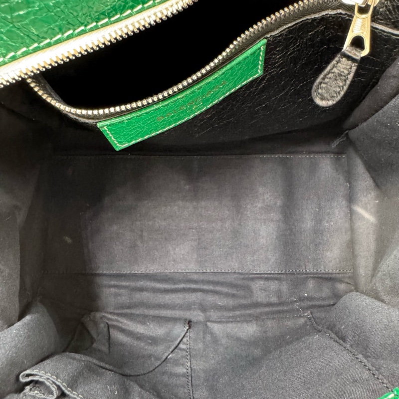 Balenciaga / 巴黎世家 條紋手提袋-17