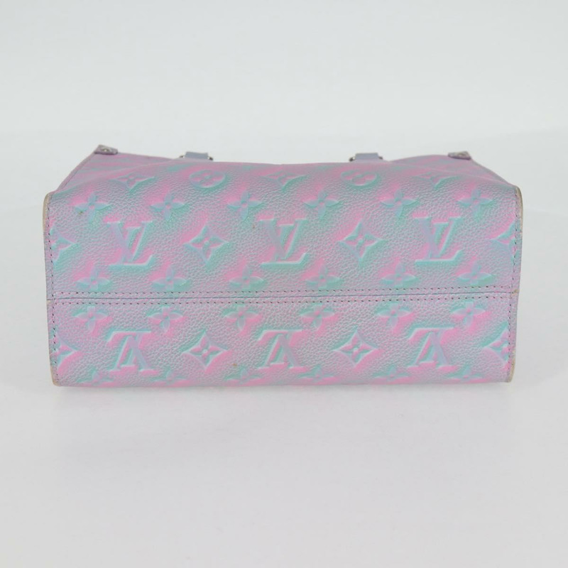 【日本直送】路易威登 Monogram Empreinte On The Go 小號包 2 款可選 藍色 M46067 正品 MX449A-7