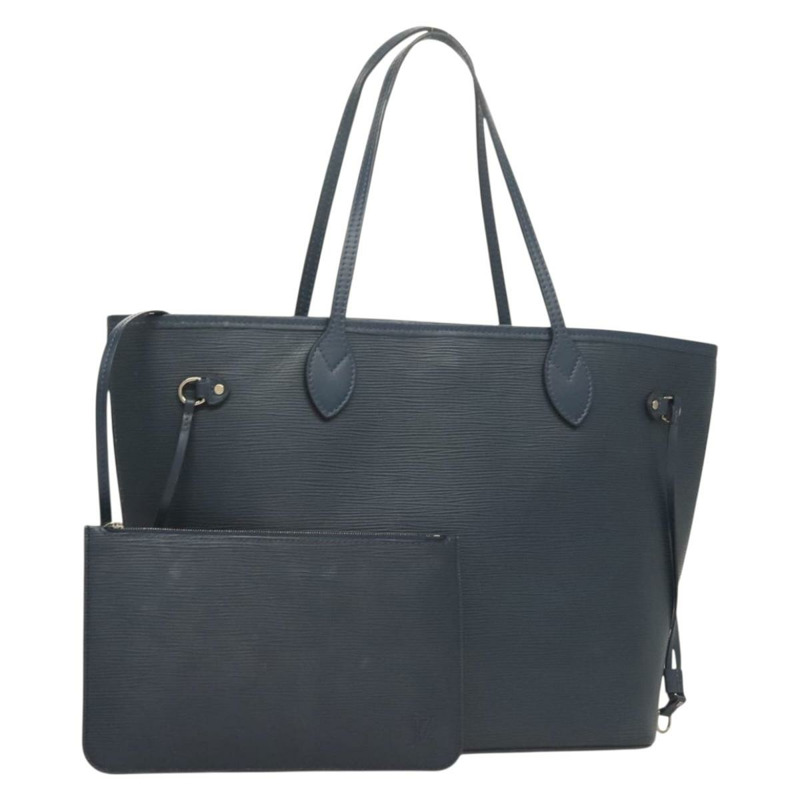 【日本直送】路易威登 Epi Neverfull MM 手提包 Andigo 藍色 M40885 LV Auth ep9503-0