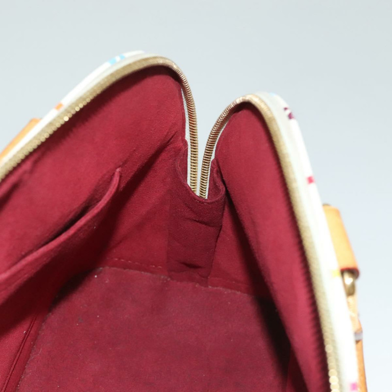 【日本直送】路易威登 Monogram 多色 Alma 手提包白色 M92647 LV 授權 PP835-18