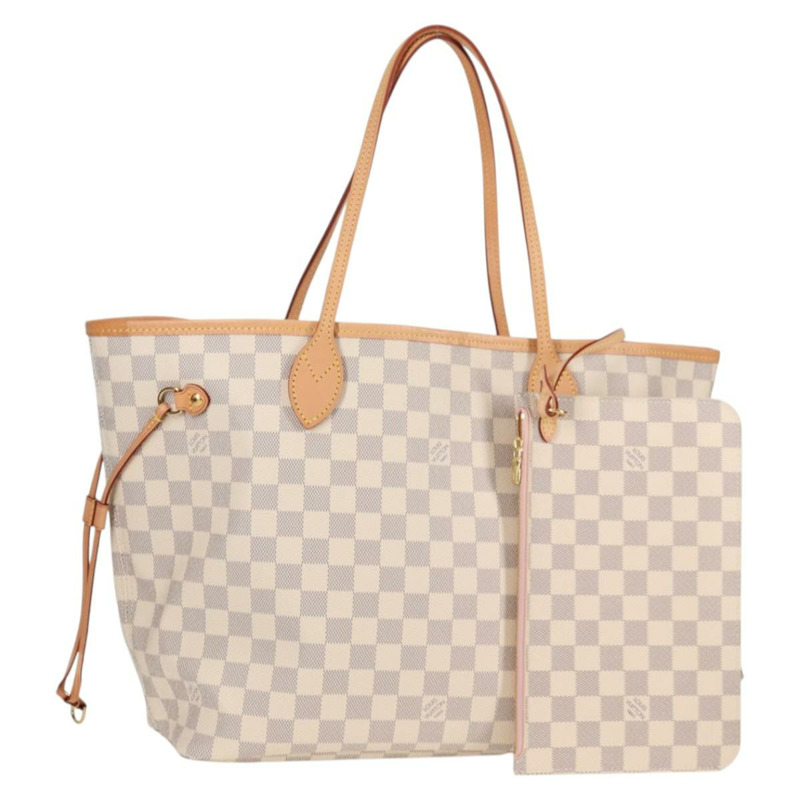 【日本直送】路易威登 Damier Azur Neverfull 中型手提包 N41605 LV 正品 ac3855V-0