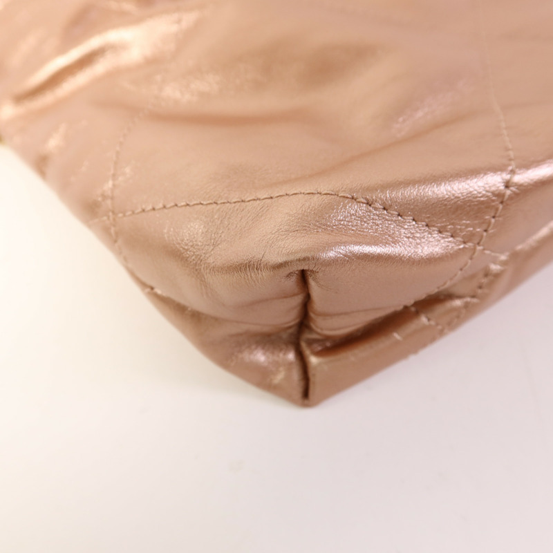 CHANEL 牛皮皮革Chanel 22 Mini手挽肩背兩用袋-12