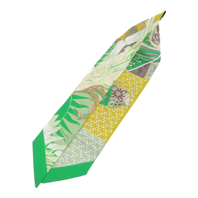 HERMES 絲質Twilly絲巾-2
