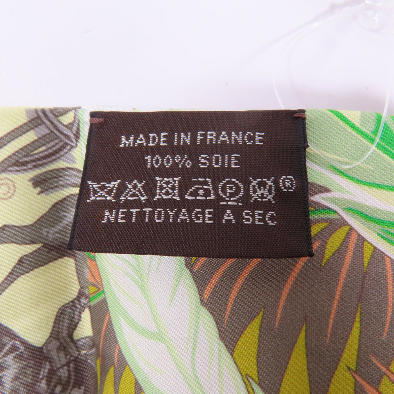 HERMES 絲質Twilly絲巾-9