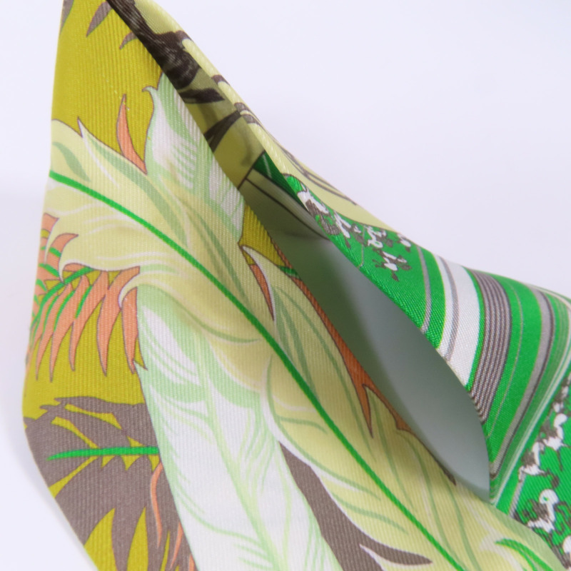 HERMES 絲質Twilly絲巾-4