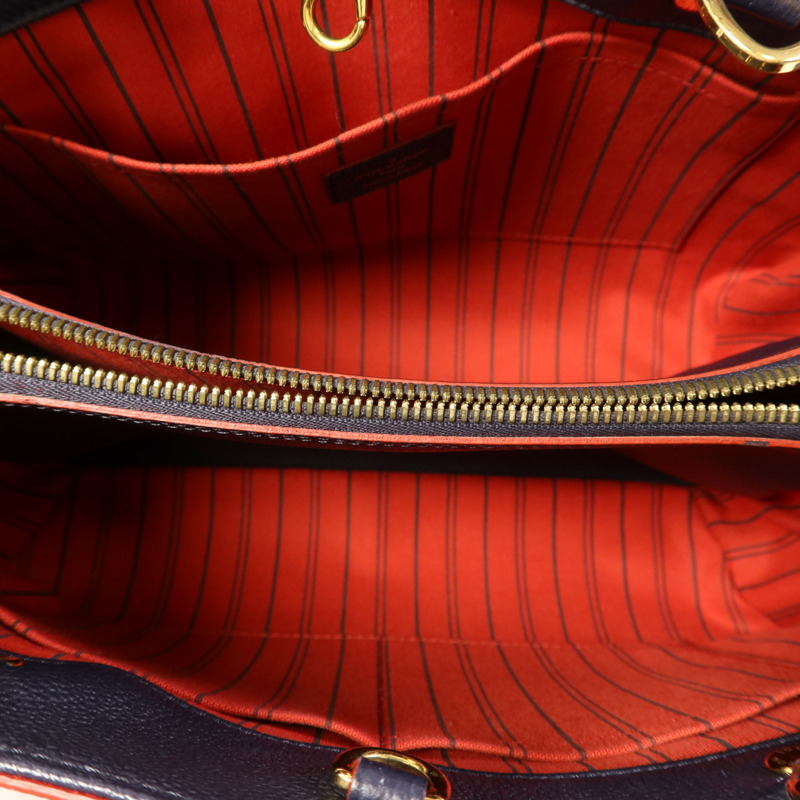 LOUIS VUITTON Monogram Empreinte Montaigne MM金扣手挽肩背兩用袋-5