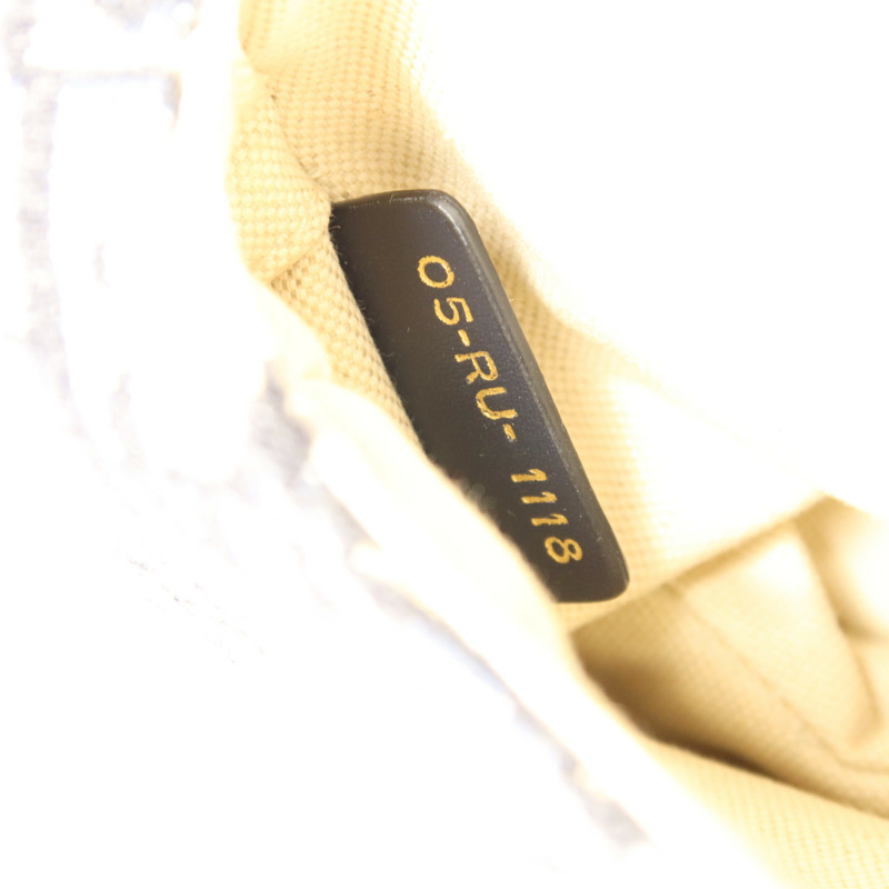 Dior 帆布Mini Saddle金扣手挽袋-7