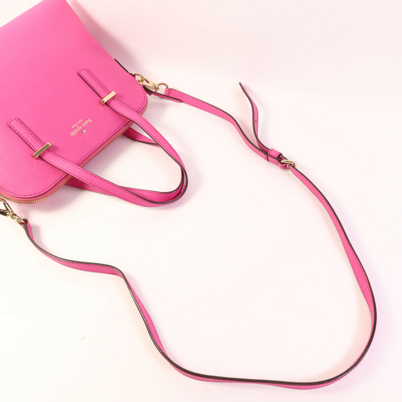 Kate Spade 皮革2 Way Shoulder金扣手挽肩背兩用袋-4