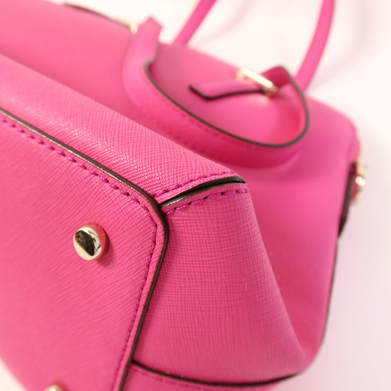 Kate Spade 皮革2 Way Shoulder金扣手挽肩背兩用袋-11