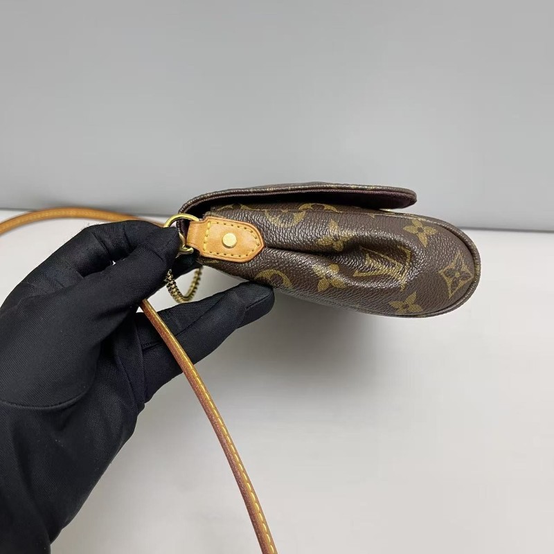 LV路易威登 favourite中號老花 肩背包 斜背包-3