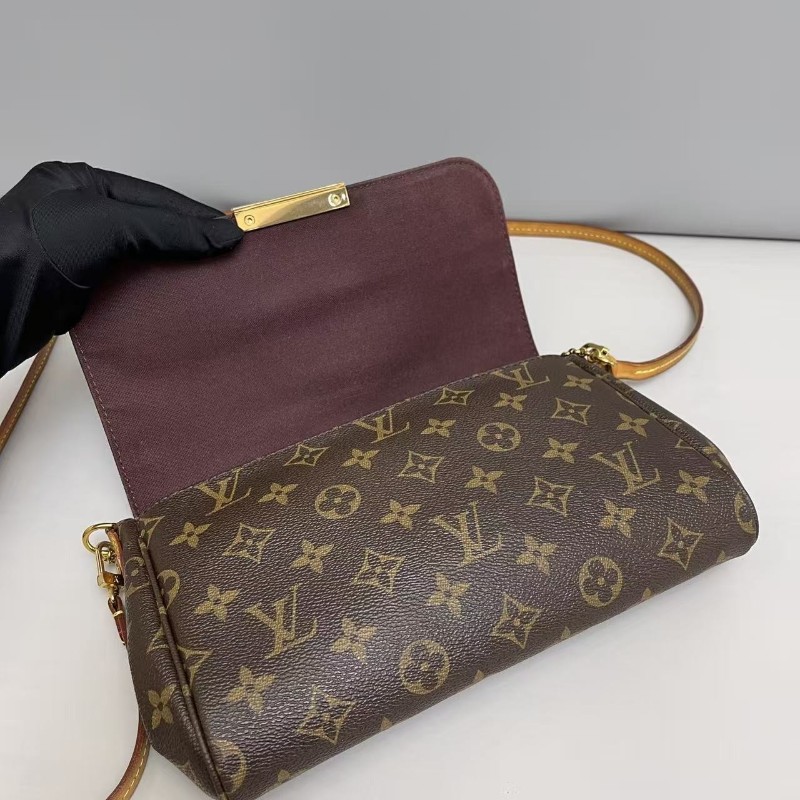 LV路易威登 favourite中號老花 肩背包 斜背包-5