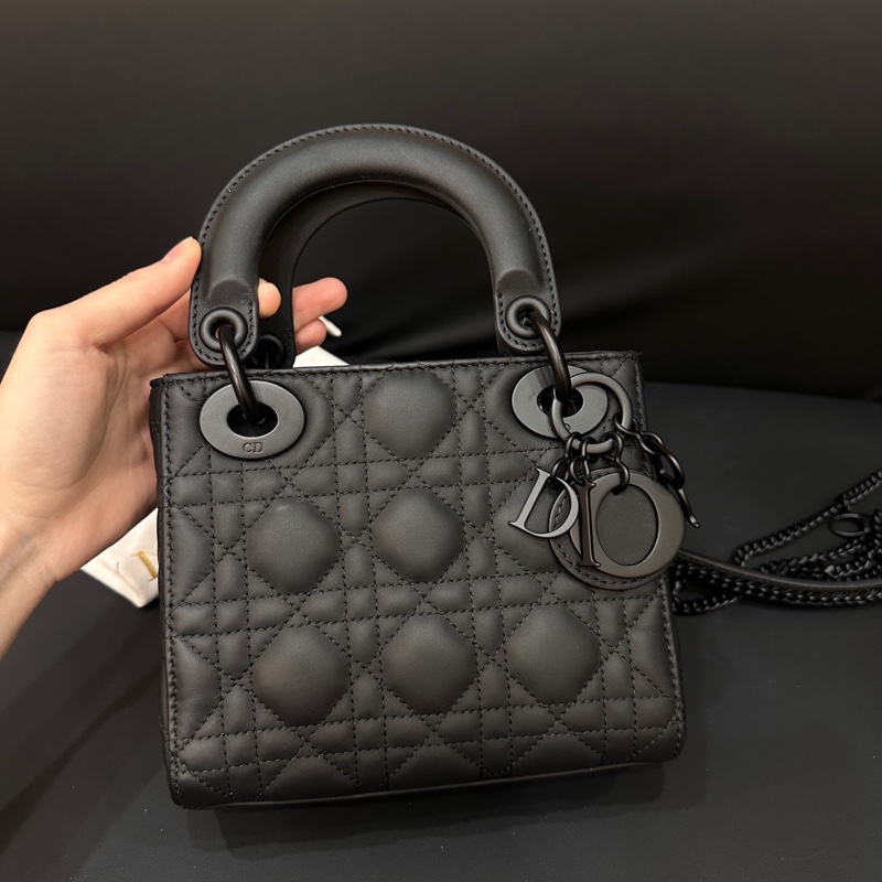 Dior 迪奧三格戴妃so black磨砂黑 23年編碼-1