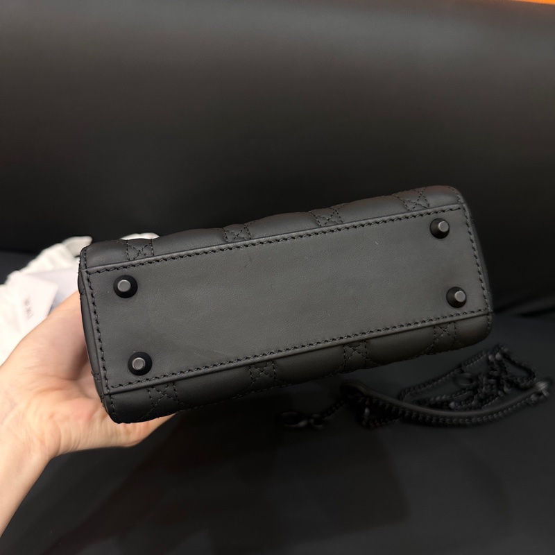 Dior 迪奧三格戴妃so black磨砂黑 23年編碼-5