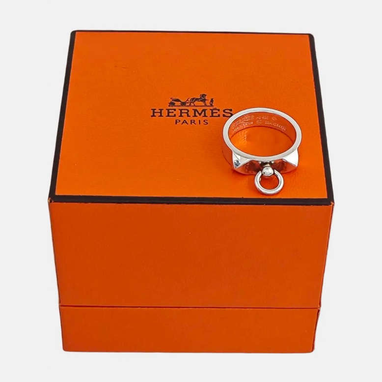 Hermes 银戒指-10
