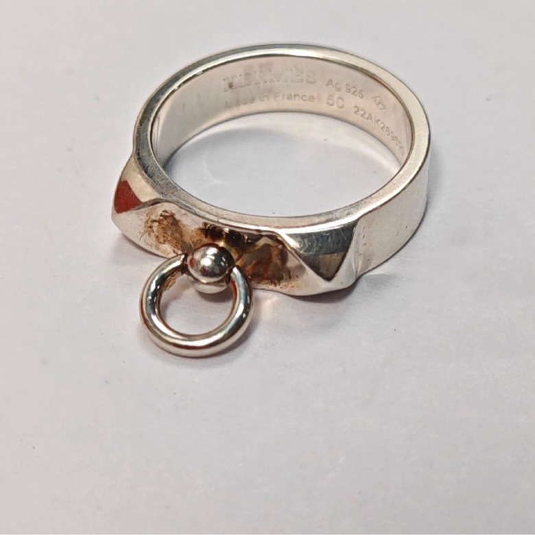 Hermes 银戒指-12