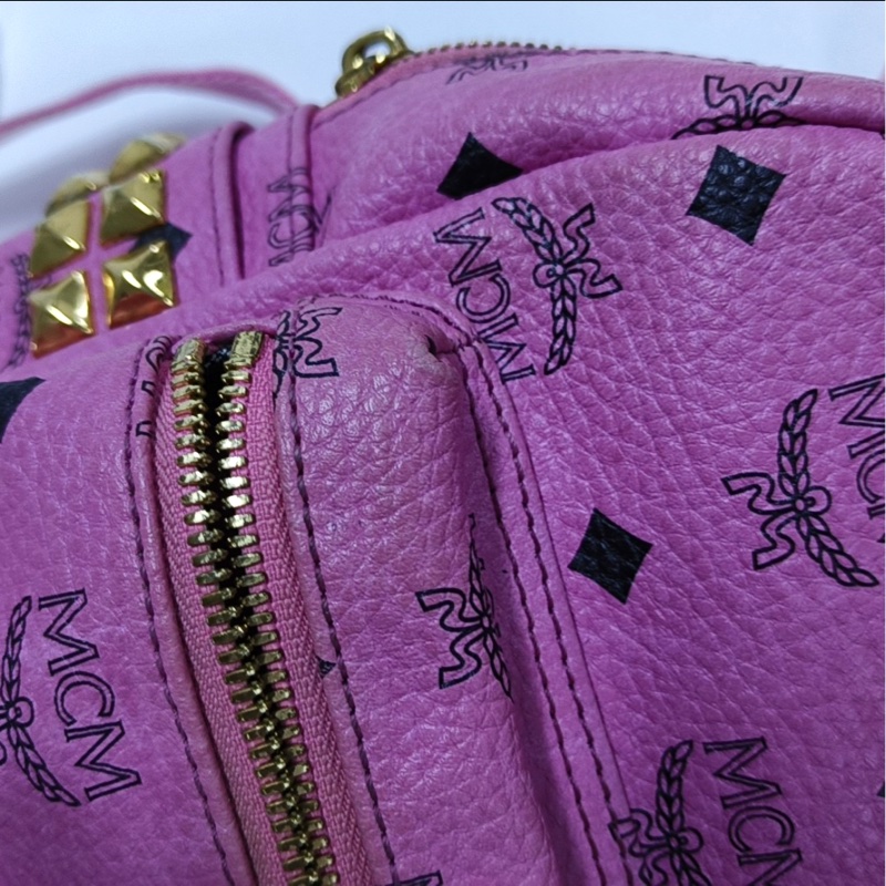 MCM 小号双肩包-12