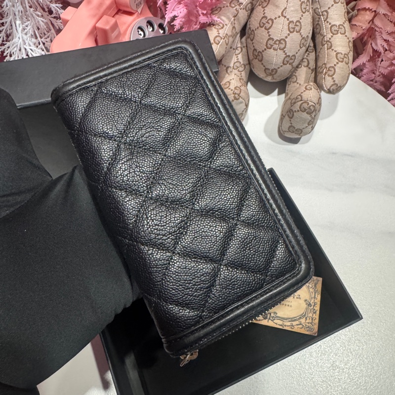 Chanel 荔枝中夾/王吉娜古董精品-2