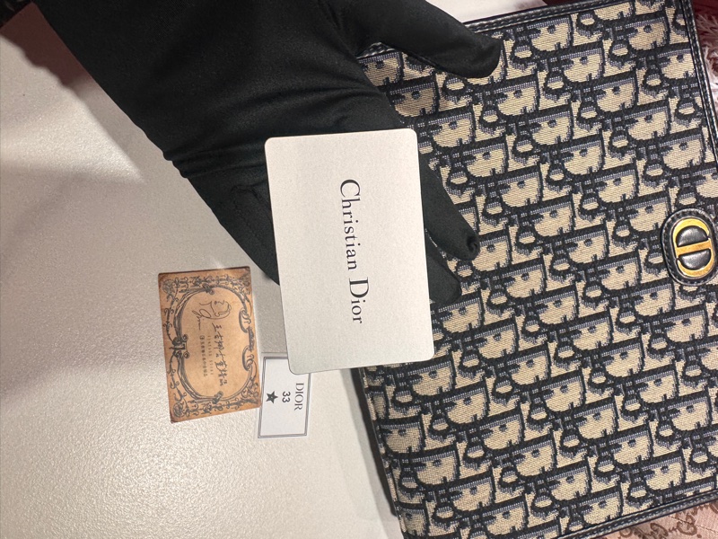 Dior 老花手拿包/王吉娜古董精品-6