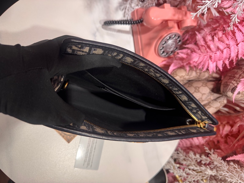 Dior 老花手拿包/王吉娜古董精品-7