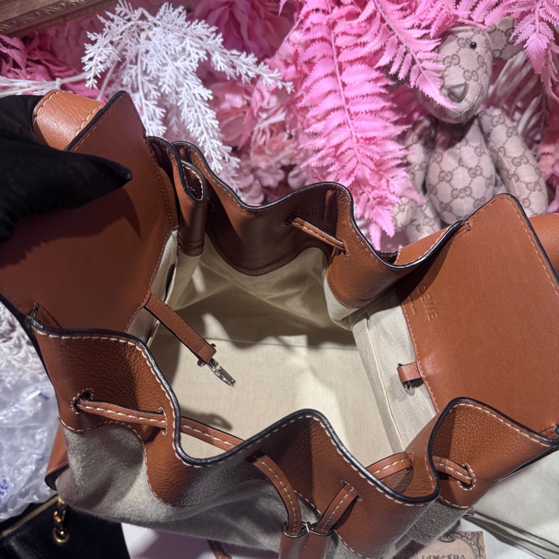 Loewe吊床包/帆布包/王吉娜古董精品-6