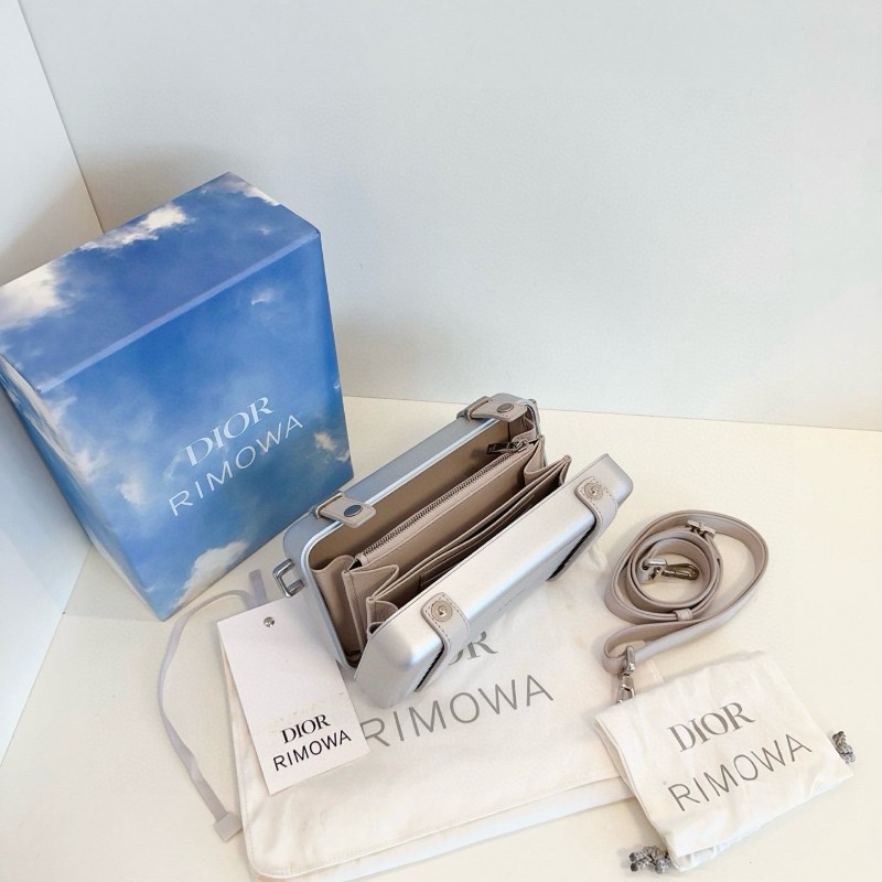 極新⭐DIOR x Rimowa 迪奧 x 日默瓦聯名合作限量行李箱/小箱子💟 20*13*6cm-6