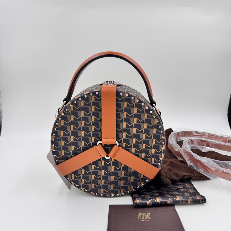 Moynat / 摩奈 wheel 小圓餅 新款小圓餅 Wheel Trunk-0