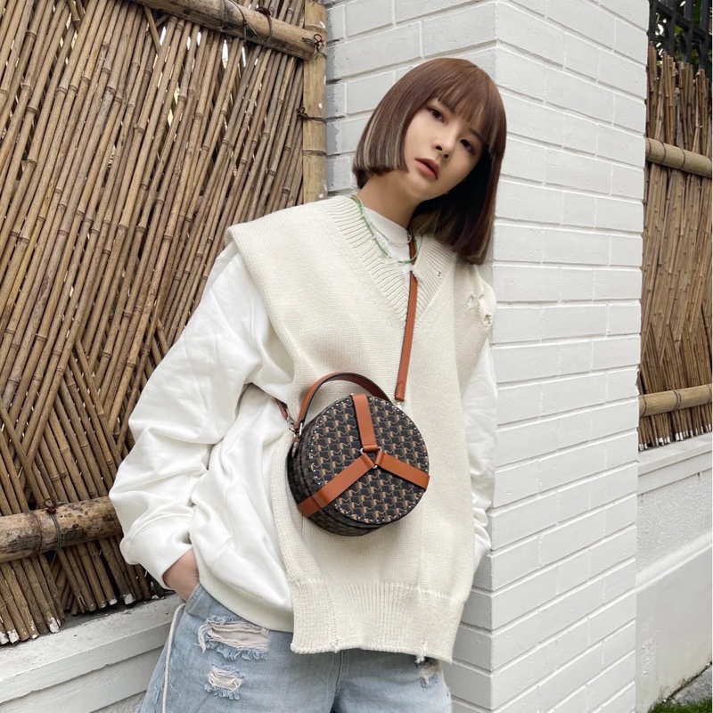Moynat / 摩奈 wheel 小圓餅 新款小圓餅 Wheel Trunk-7
