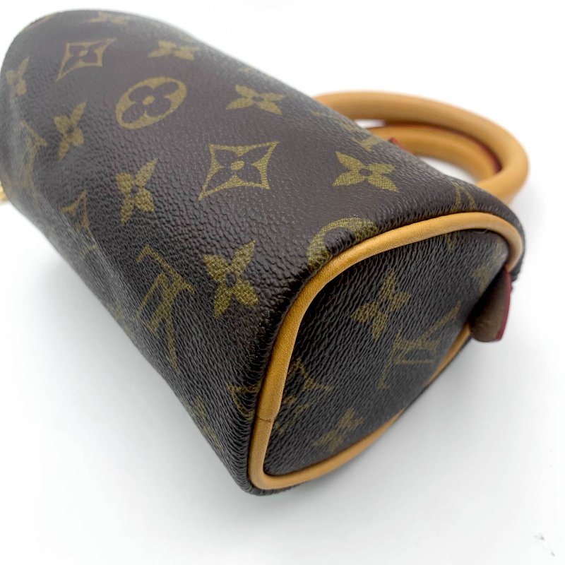 Louis Vuitton 經典老花speedy mini,LV,路易威登,Nano,小廢包,波士頓包,真品現貨,免運-26