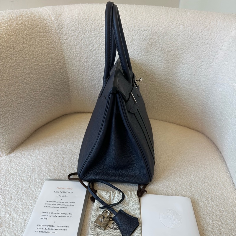 Hermes Birkin 30 愛馬仕 Officier 中隊長 C刻銀扣 TOGO皮-3