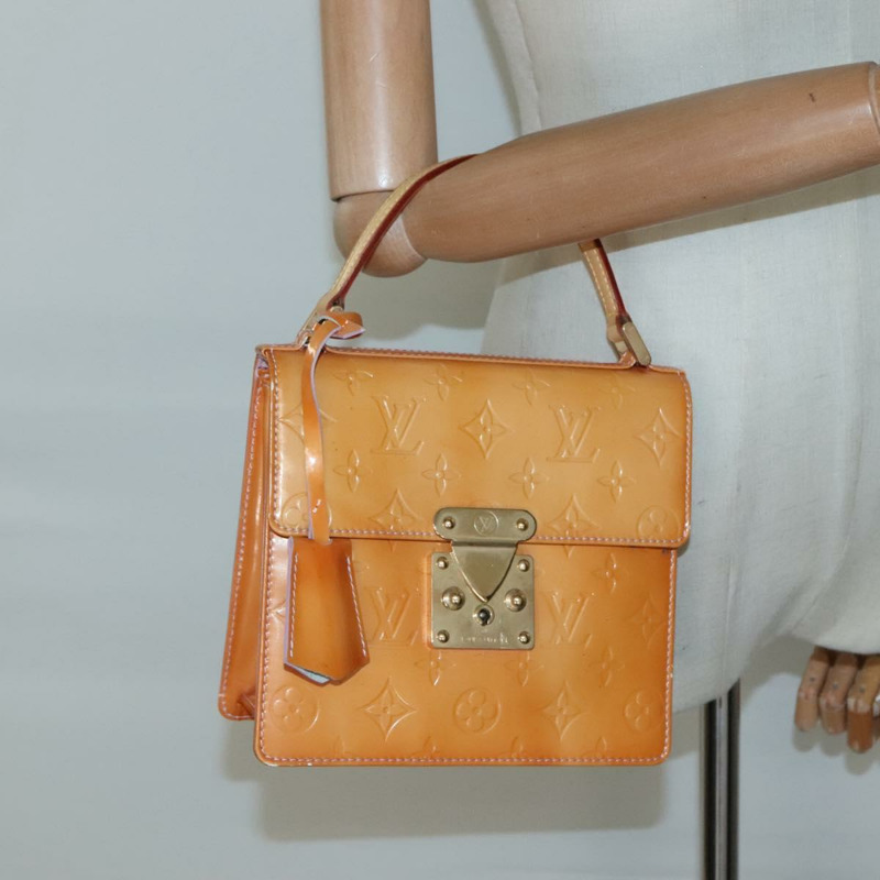 【日本直送】路易威登 Vernis Spring Street 手提包 棉花糖粉紅色 M91033 正品 136363-22