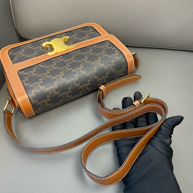 Celine Cabas TRIOMPHE手袋 凱旋門老花 肩背包 斜背包-6