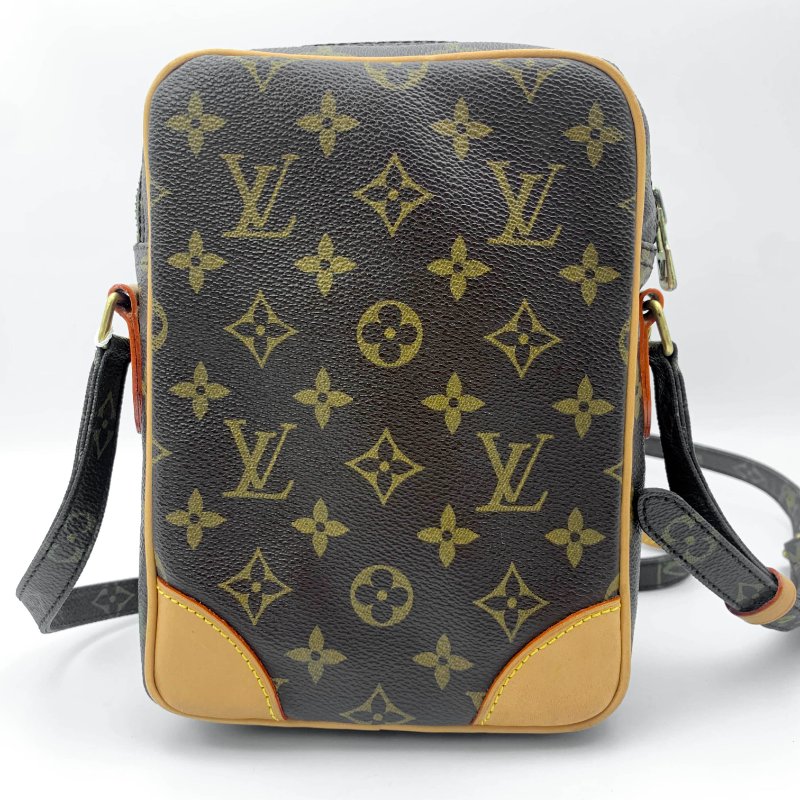 Louis Vuitton 老花雙層相機包，LV經典包，路易威登，麻將包，側背包，二手真品，正品，現貨，免運-4