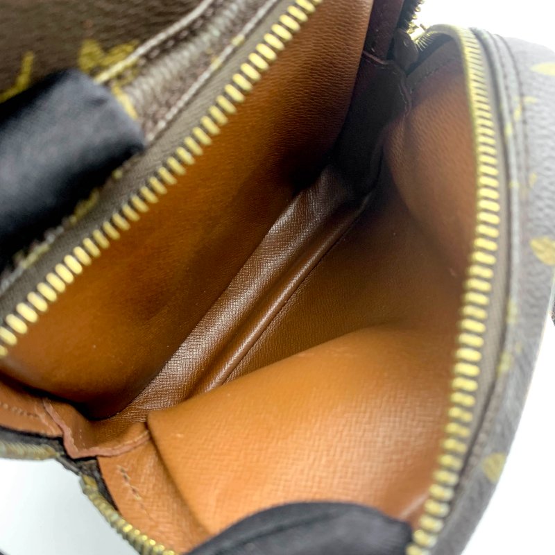 Louis Vuitton 老花雙層相機包，LV經典包，路易威登，麻將包，側背包，二手真品，正品，現貨，免運-12