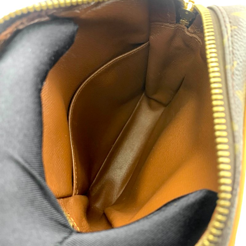 Louis Vuitton 老花雙層相機包，LV經典包，路易威登，麻將包，側背包，二手真品，正品，現貨，免運-13