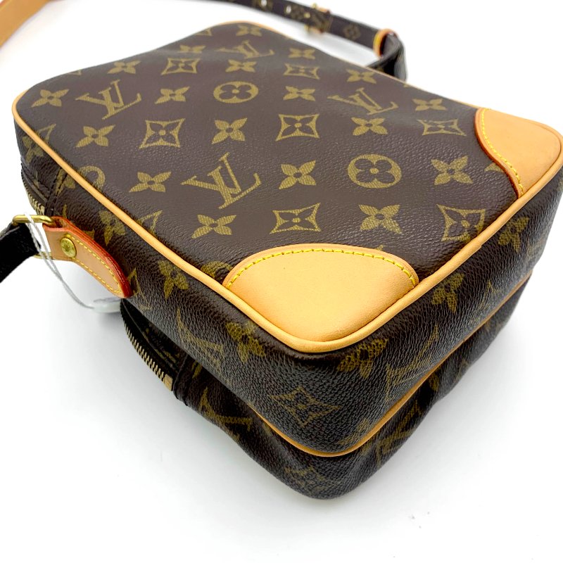 Louis Vuitton 老花雙層相機包，LV經典包，路易威登，麻將包，側背包，二手真品，正品，現貨，免運-22