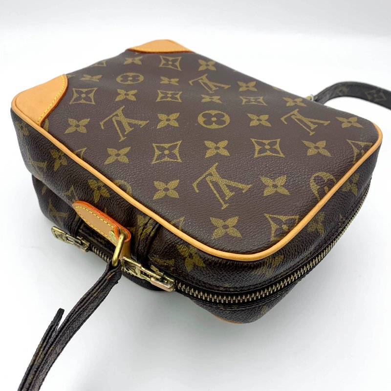 Louis Vuitton 老花雙層相機包，LV經典包，路易威登，麻將包，側背包，二手真品，正品，現貨，免運-24