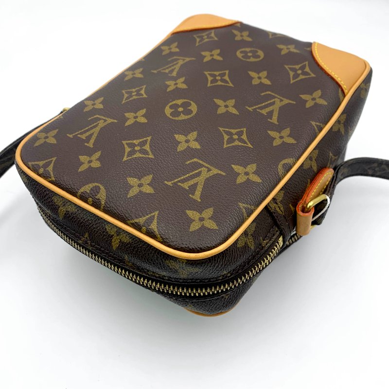 Louis Vuitton 老花雙層相機包，LV經典包，路易威登，麻將包，側背包，二手真品，正品，現貨，免運-25