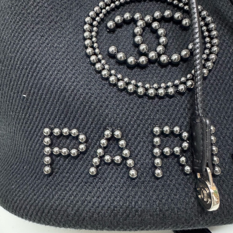 Chanel / 香奈兒 釘珠款 絕版帆布水桶-4