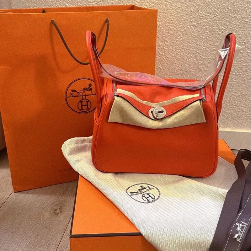 Hermes Lindy26 閒置帶原膜🔥櫃上配貨4️⃣0️⃣萬抱出🧡-9