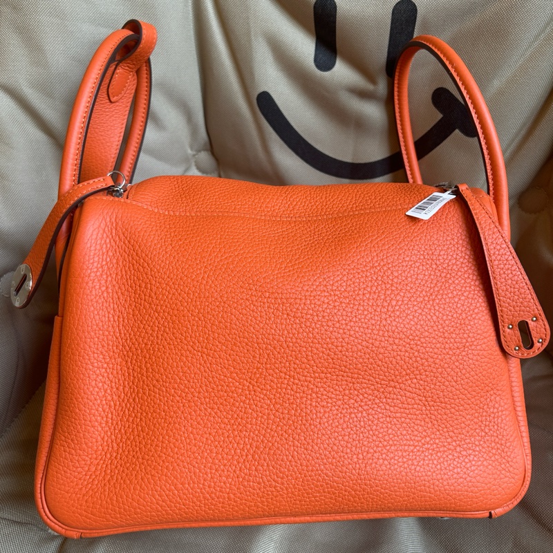 Hermes Lindy26 閒置帶原膜🔥櫃上配貨4️⃣0️⃣萬抱出🧡-12